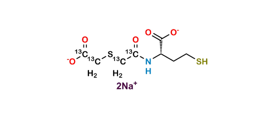 Picture of Erdosteine M1 13C4 Disodium Salt