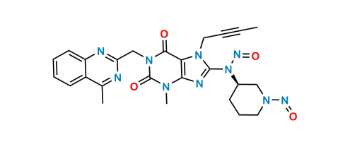 Picture of Linagliptin Regio Isomer Dinitroso Impurity