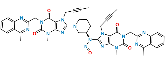 Picture of Linagliptin Nitroso Dimer Impurity 2