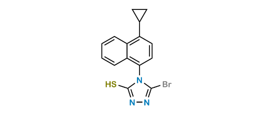 Picture of Lesinurad Bromothiol Impurity