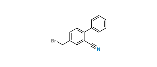 Picture of 4-Bromomethyl-biphenyl-2-carbonitrile