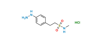 Picture of 4-Hydrazinyl-N-methylbenzeneethanesulfonamide Hydrochloride