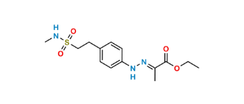 Picture of Ethyl 2-[2-[4-[2-[(methylamino)sulfonyl]ethyl]phenyl]hydrazinylidene]propanoate