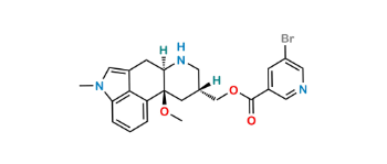 Picture of N-Desmethyl Nicergoline Impurity