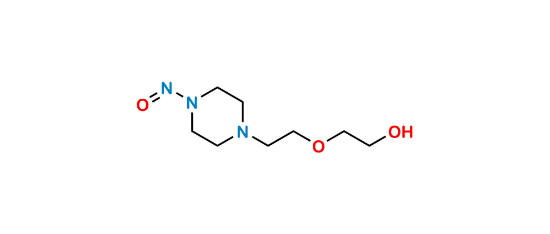Picture of 2-[2-(4-nitrosopiperazin-1-yl)ethoxy]ethanol