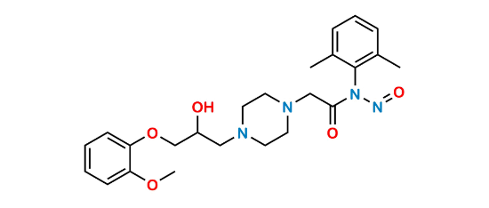 Picture of N-Nitroso Ranolazine