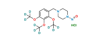 Picture of N-Nitroso Trimetazidine-D9