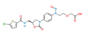Picture of N-Nitroso Rivaroxaban Open-Ring Acid Impurity
