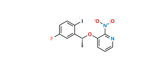 Picture of 3-[(1R)-1-(5-Fluoro-2-iodophenyl)ethoxy]-2-nitropyridine