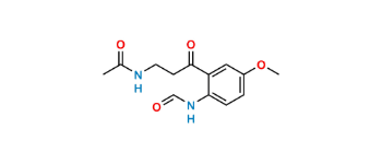 Picture of N-(3-(2-Formamido-5-Methoxyphenyl)-3-Oxopropyl)Acetamide
