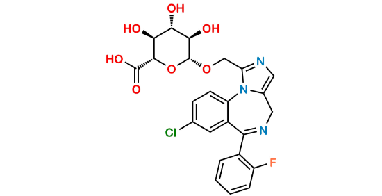 Picture of 1'-Hydroxy Midazolam-β-D-Glucuronide