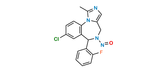 Picture of N-Nitroso Midazolam EP Impurity A