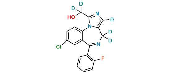 Picture of 1'-Hydroxy Midazolam-d5