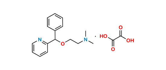 Picture of N,N-Dimethyl-2-(phenyl(pyridin-2-yl)methoxy)ethan-1-amine Oxalate
