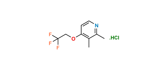 Picture of 2,3-Dimethyl-4-(2,2,2-trifluoroenthoxy)pyridine Hydrochloride