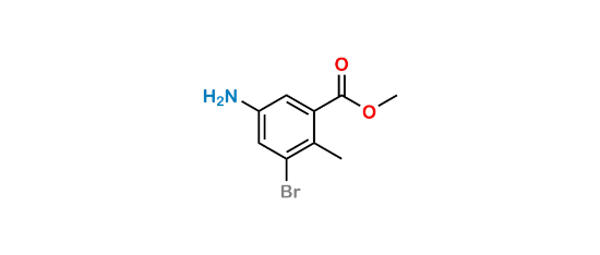 Picture of Methyl-5-Amino-3-Bromo-2-Methyl Benzoate