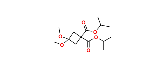 Picture of Diisopropyl 3,3-dimethoxycyclobutane-1,1-dicarboxylate
