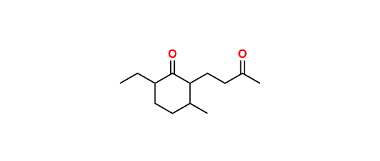 Picture of 2-(3-oxobutyl)-3-methyl-6-ethyl cyclohexanone