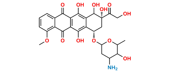 Picture of Doxorubicin Impurity 13
