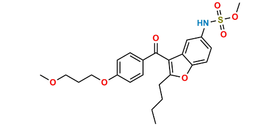 Picture of Dronedarone Methoxy Sulphonamide