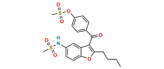 Picture of Dronedarone Hydroxy Sulfonamide Impurity