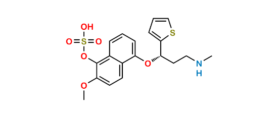 Picture of 5-Hydroxy-6-methoxy duloxetine sulfate