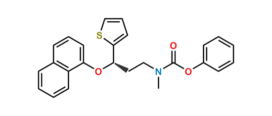 Picture of Duloxetine Phenyl Carbamate Picture of Duloxetine Phenyl Carbamate