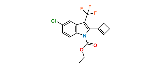 Picture of Efavirenz Cyclobutenylindole analog