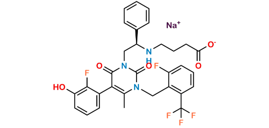 Picture of Elagolix Hydroxy Impurity