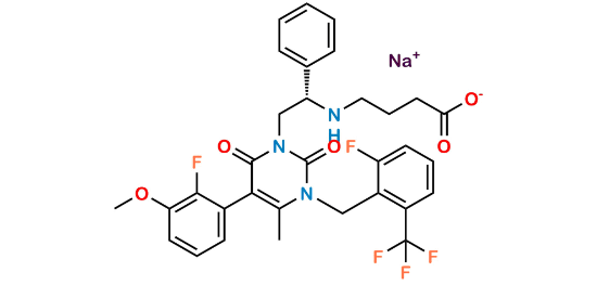 Picture of Elagolix Enantiomer