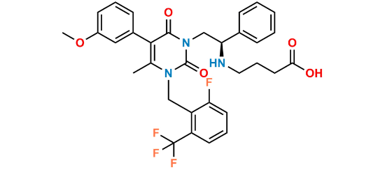 Picture of Elagolix 3-Methoxy Desfluoro Impurity