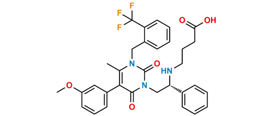 Picture of Elagolix Didesfluoro Impurity 