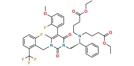 Picture of Elagolix Diester Impurity 
