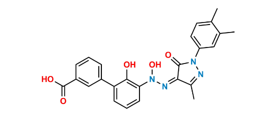 Picture of Eltrombopag N-Oxide Impurity (Z-Isomer)