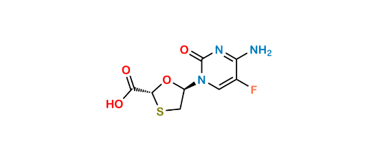 Picture of (2R,5R)-Emtricitabine Carboxylic Acid