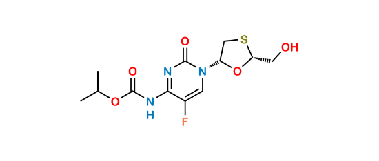 Picture of Emtricitabine Isopropyl Carbamate