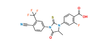 Picture of Desmethyl Enzalutamide Acid Impurity
