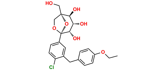 Picture of Ertugliflozin C4 epimer Impurity