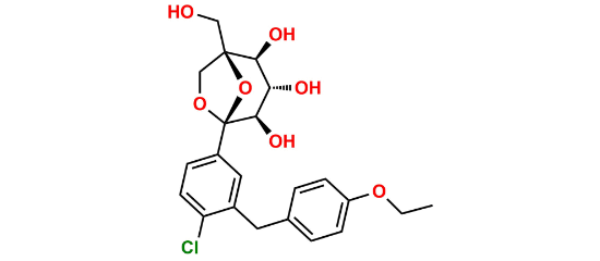 Picture of Ertugliflozin Anomer Impurity