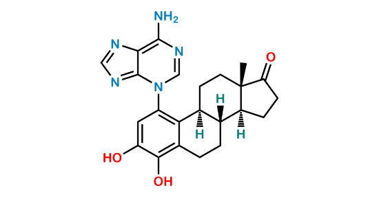 Picture of 4-Hydroxy estrone 1-N3-Adenine