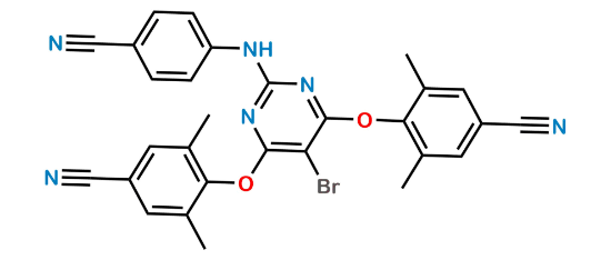 Picture of Etravirine Bromo Dimer Impurity
