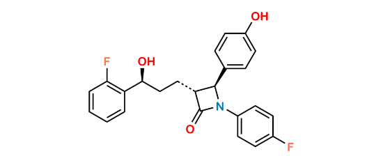 Picture of Ezetimibe o-Fluorobenzene Isomer (USP)  Picture of Ezetimibe o-Fluorobenzene Isomer (USP)