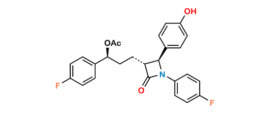 Picture of Ezetimibe 3-O-Acetyl Impurity  Picture of Ezetimibe 3-O-Acetyl Impurity