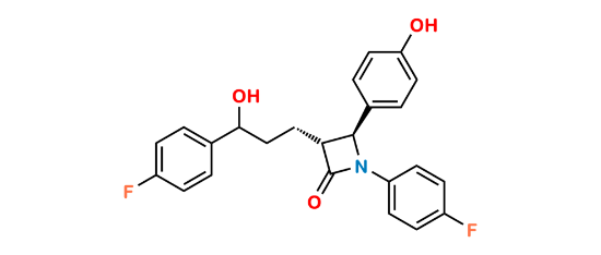 Picture of Mixture of Ezetimibe (3R,4R,3'R)-Isomer and Ezetimibe (3R,4R,3'S)-Isomer Picture of Mixture of Ezetimibe (3R,4R,3'R)-Isomer and Ezetimibe (3R,4R,3'S)-Isomer