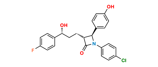 Picture of (R)-Ezetimibe Desfluoro Chloro Impurity Picture of (R)-Ezetimibe Desfluoro Chloro Impurity