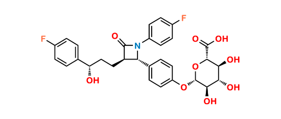 Picture of Ezetimibe Phenoxy Glucuronide