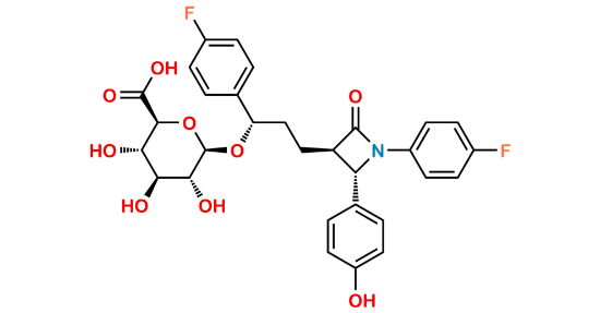 Picture of Ezetimibe Hydroxy Glucuronide Picture of Ezetimibe Hydroxy Glucuronide