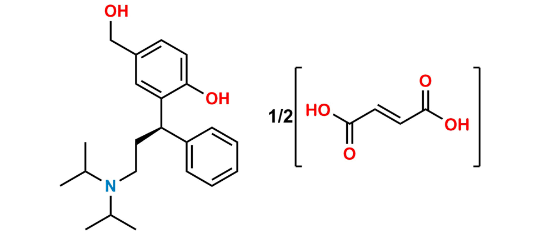 Picture of 2-((R)-3-(diisopropylamino)-1-phenylpropyl)-4-(hydroxymethyl)phenol Fumarate