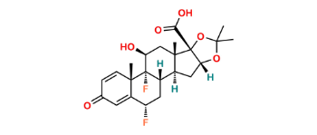 Picture of Fluocinolone Acetonide EP Impurity B 