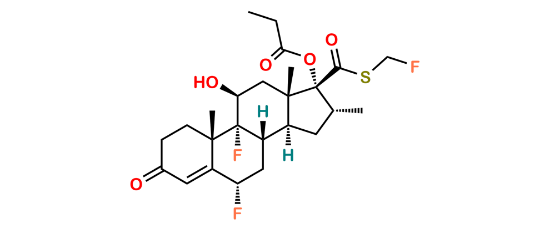 Picture of Fluticasone Propionate EP Impurity E